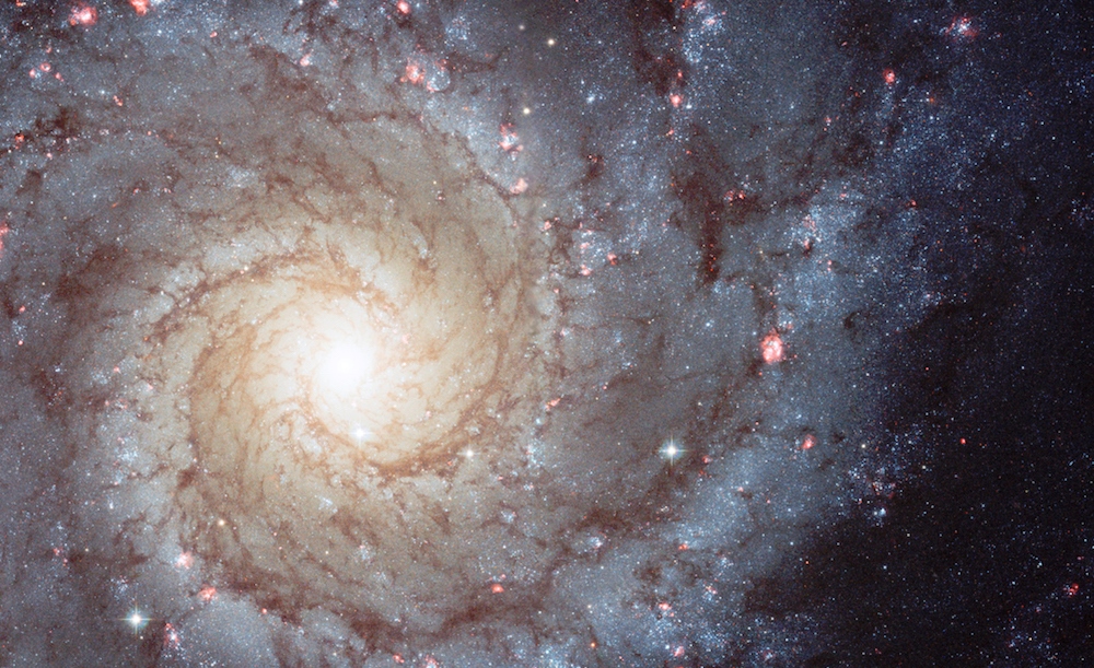 Spiralgalaksen M74