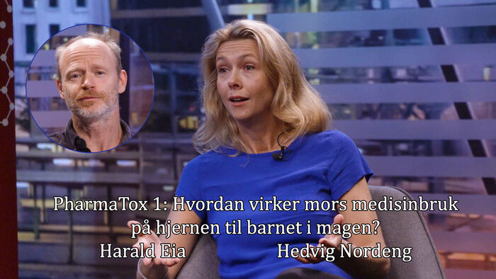 Hedvig Nordeng og Harald Eia