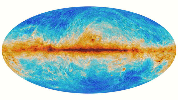 Map of the galaxy