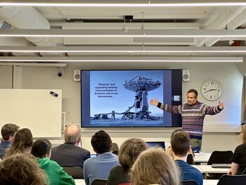 "It is always very nice to learn something new from colleagues on different subjects, such as exocomets and galaxies. Furthermore, the possibility to have in a near future a very powerful and innovative single-dish radiotelescope as AtLAST represents a common goal for all our scientific interests" - Pellizzoni.