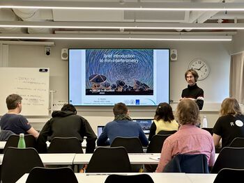 "Working in the ALMA Nordic node, I am hoping that the Norwegian community of radio-astronomers will keep growing, and I am looking forward for increasing connections and collaborations in the future. We are "close" neighbours, so it's fun to work closer together." – Sebastien Muller.