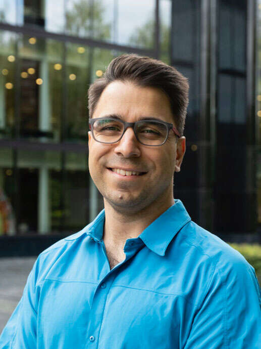 Photo of a man smiling
