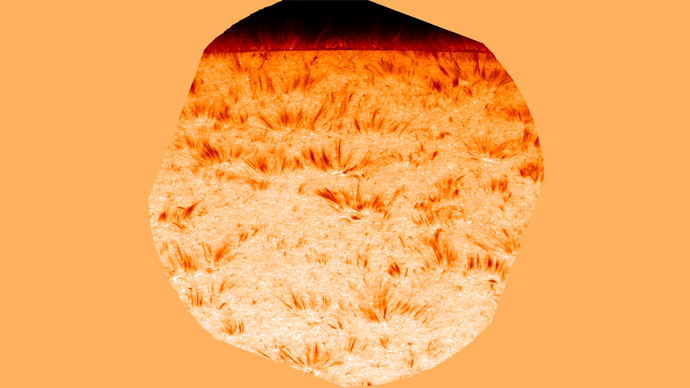 Zoom of the Sun