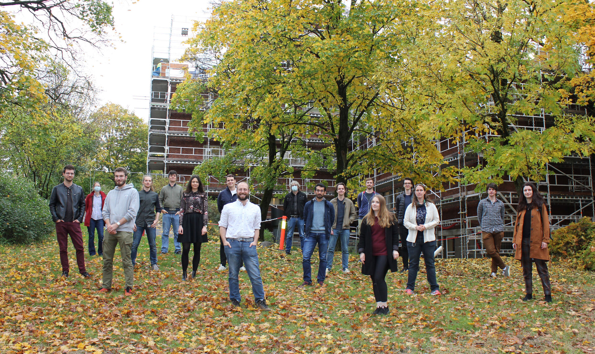 Many of the CMB&CO group members in october 2020