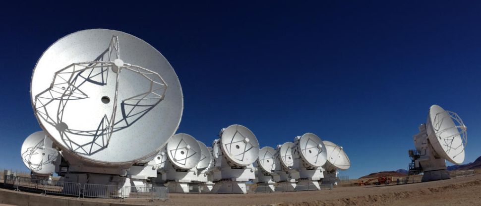 bildet av antenner i chile