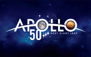 Logo av Apollo 11- 50-årsjubileum