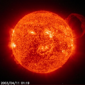 Bildet av Solen fra Soho