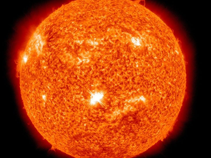 Image may contain: Orange, Astronomical object, Sun, Astronomy, Sphere.