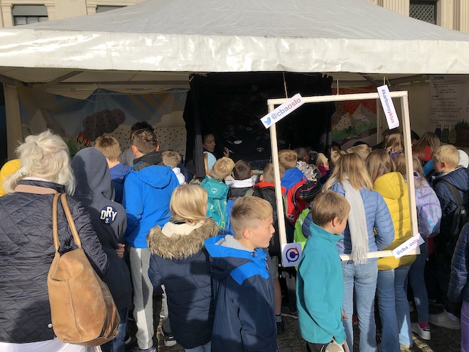 CBA booth at Forskningstorget Oslo 2019