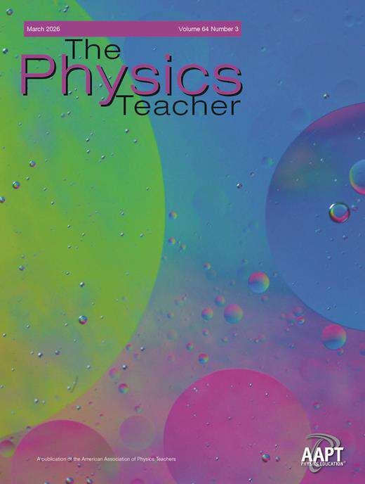 Frontpage of The Physics Teacher