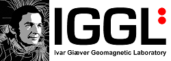 Logo for Ivar Giæver Geomagnetic Laboratory - IGG 