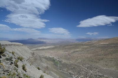 On top of the El Manzano Outcrop, which was our main sampling locality.