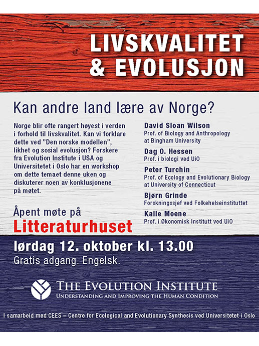 Poster for the event.