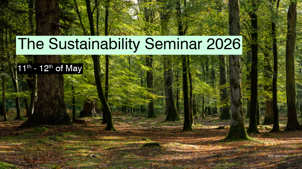 The Sustainability Seminar 2026