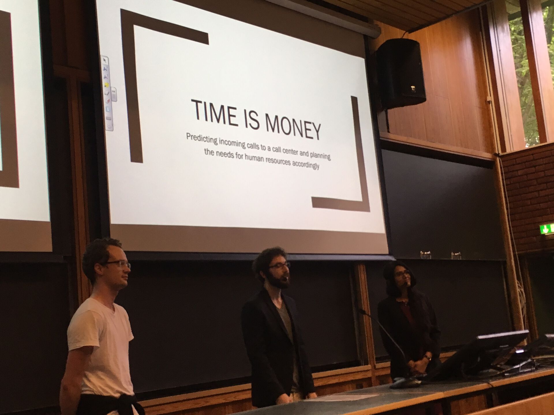 Best presentation: Time is Money