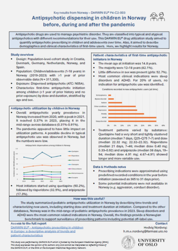 First Page of Factsheet