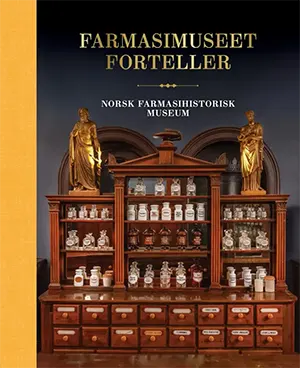 Forsiden av "Farmasimuseet forteller"