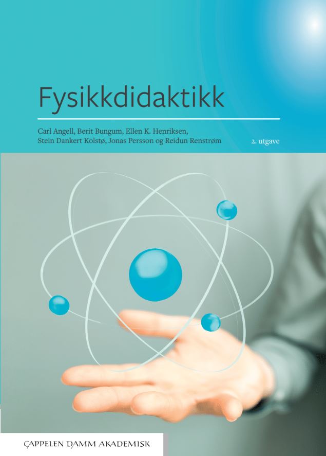 Forside, boka "Fysikkdidaktikk" (2. utgave 2019)