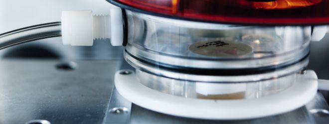 Geological samples to be analysed in one of the advanced instruments in our labs have to be prepared in a series of different steps. Photo: Hans Fredrik Asbjørnsen, UiO