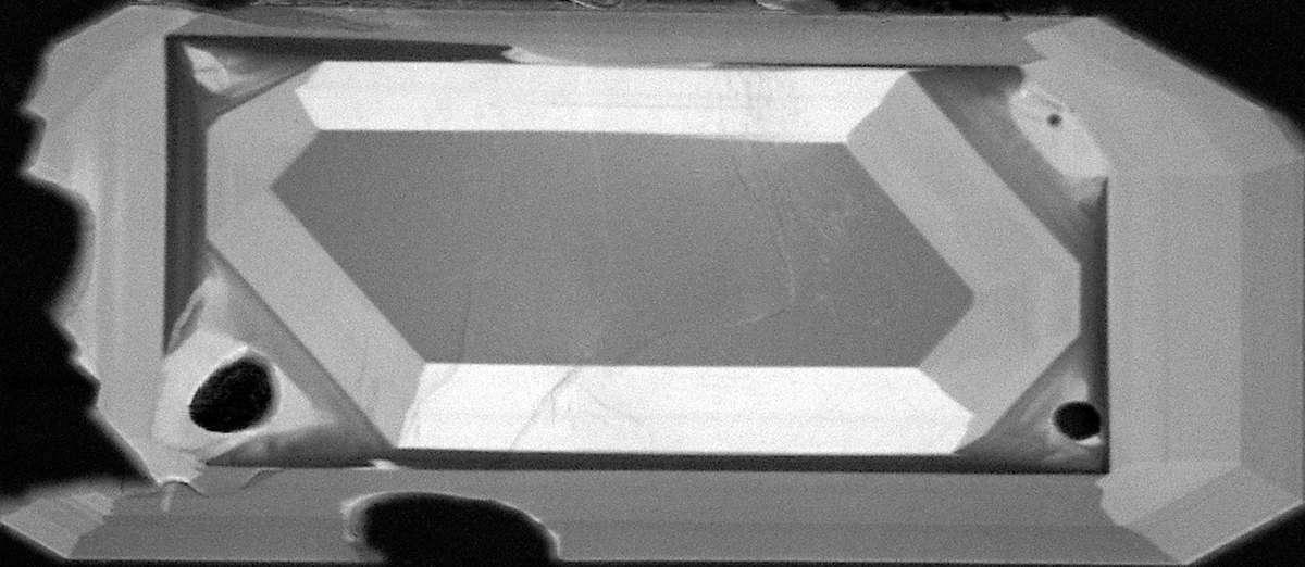 Image: A cathodoluminiscence image of a Zircon grain from a volcanic tuff. Image: Lars Eivind Augland, UiO