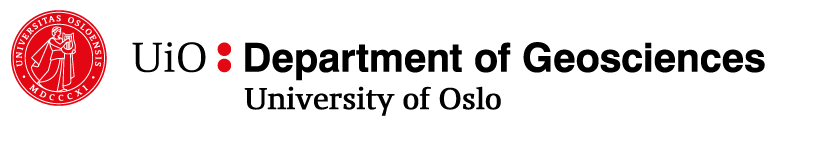 Logo: Department of geosciences
