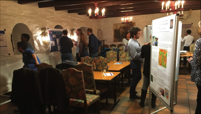 Poster presentation session on the LATICE annual meeting of 2018. Photo: LATICE