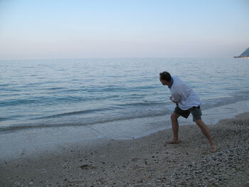 Water ,Sky ,Shorts ,People in nature ,Beach.