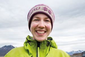 LIVING GLACIERS: - Svalbard is the best place in the world to examine pulsating glaciers, says Heidi Sevestre. Photo: Yngve Vogt