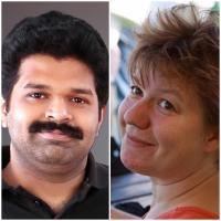 Aswin Sekhar and Stephanie Werner. Photo: CEED