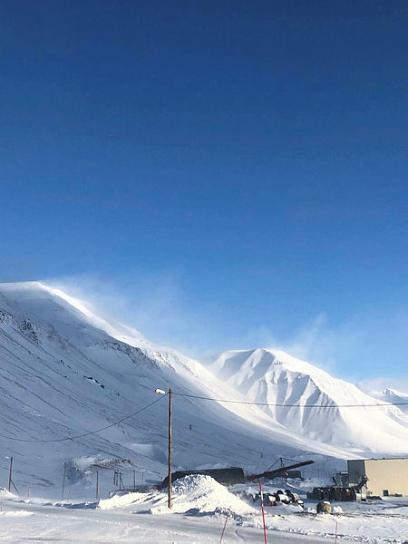 Illustration photo of snow on Svalbard (by  NVE/Keyser@LRKHskredgrupe / regObs).