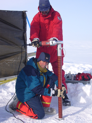 Austfonna coring