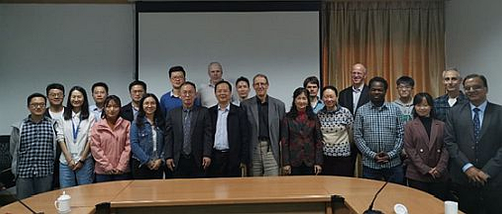 Partners and participants in the project carried out an excursion in 2019 from Wuhan City to Yichang City (Three Gorges Dam site), China. This is a group photo taken in Yichang City. Photo: Private.