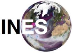 Logo for INES: An e-infrastructure for Norwegian Earth system modelling effort.