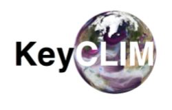 Logo for the project: Key Earth System Processes to understand Arctic Climate Warming and Northern Latitude Hydrological Cycle Changes (KeyCLIM)