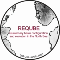 Logo for the Reconstructing the Quaternary basin configuration and evolution in the central/northern North Sea (REQUBE)