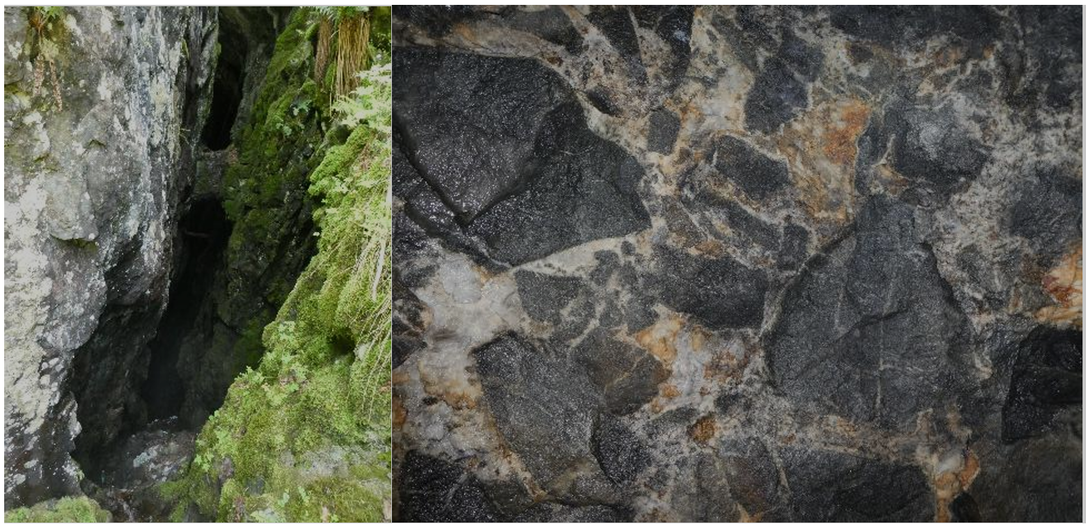 Bildet kan inneholde: stein, berggrunn, geologisk formasjon, geologisk fenomen