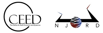 Logoer for CEED og Njord sentrene ved UiO.