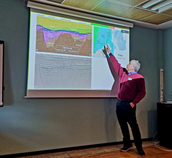 Jan Inge Faleide presents at the Suprabasins Seminar