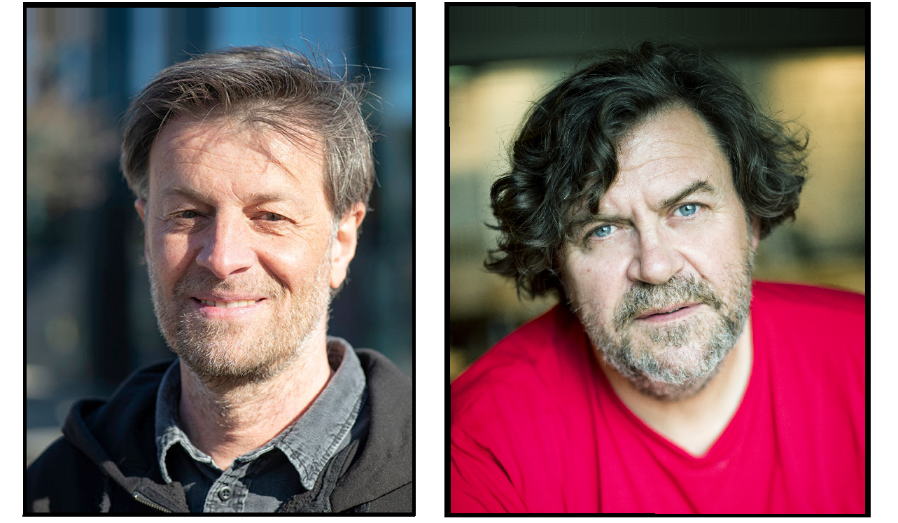 På listen over de mest siterte forskerene i verden. Fra venstre: Andreas Max Kääb og Trond Helge Torsvik. Foto: UiO