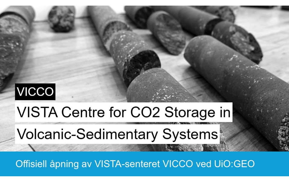 Photo: The new VICCO centre at the Department of Geosciences is one of two new VISTA centres awarded in 2024 by VISTA in collaboration with the Norwegian Academy of Science and Letters. Photo/Illustration: gk/GEO