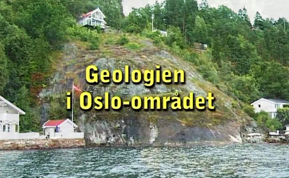 Filmen til Knut Bjørlykke og filmteam tar deg med til spennende geologiske geotoper i og rundt Oslofjorden. Foto: Tatt fra filmen