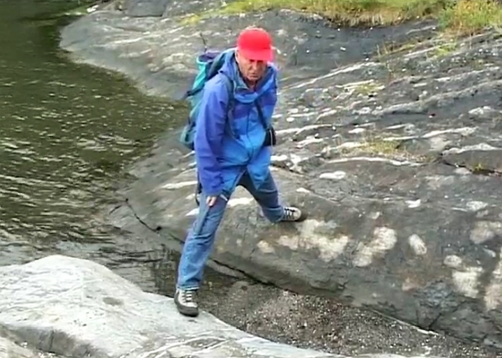 Knut Bjørlykke. Photo: Taken from the film