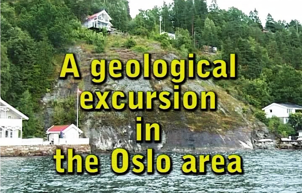 The film by Knut Bjørlykke and the film team takes you to exciting geological geotopes in and around the city of Oslo. Photo: Taken from the film.
