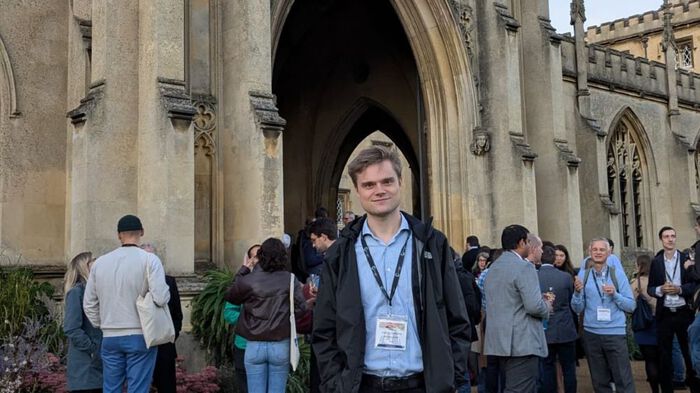 Hannes Kneiding, chemist and researcher at University of Cambridge, UK. 