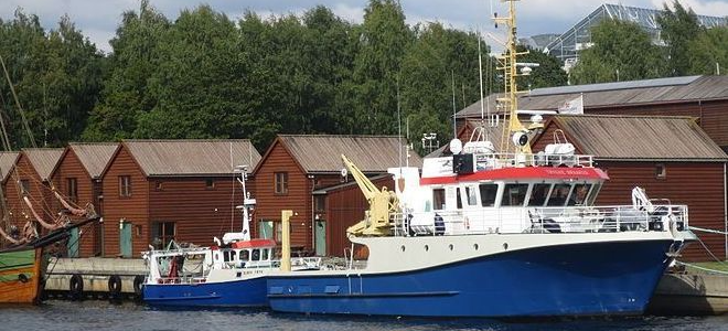F/F Bjørn Føyn and F/F Trygve Braarud. Photo.