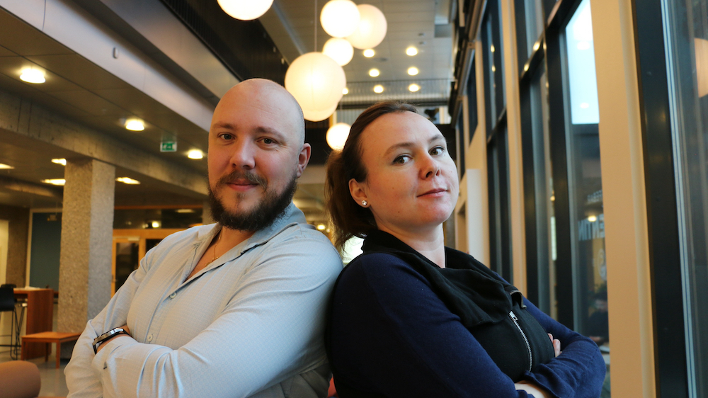En mann og en dame