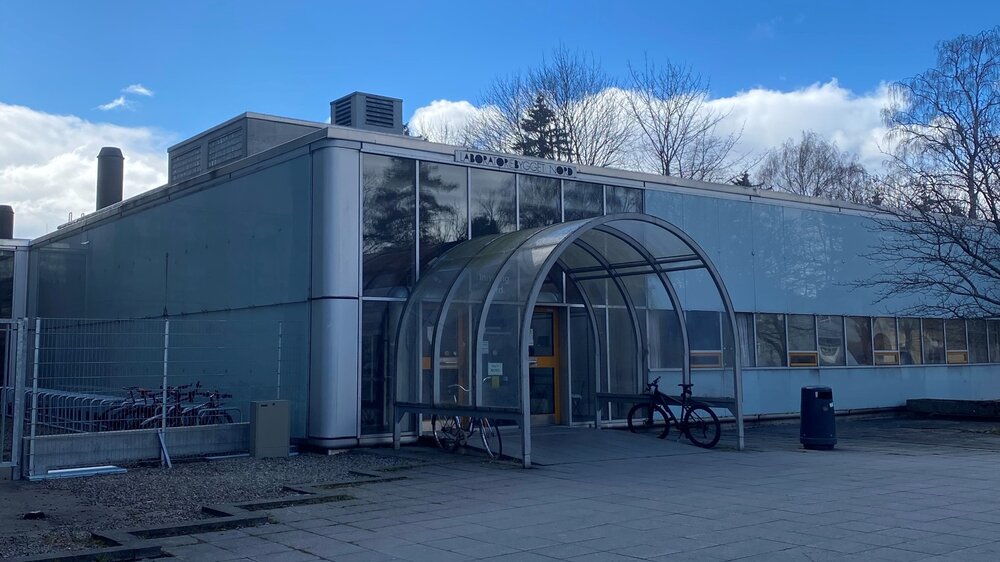 Inngangsparti bygning