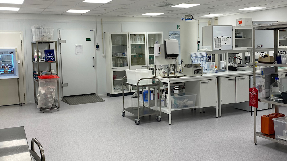 arbeidsbenk, lab