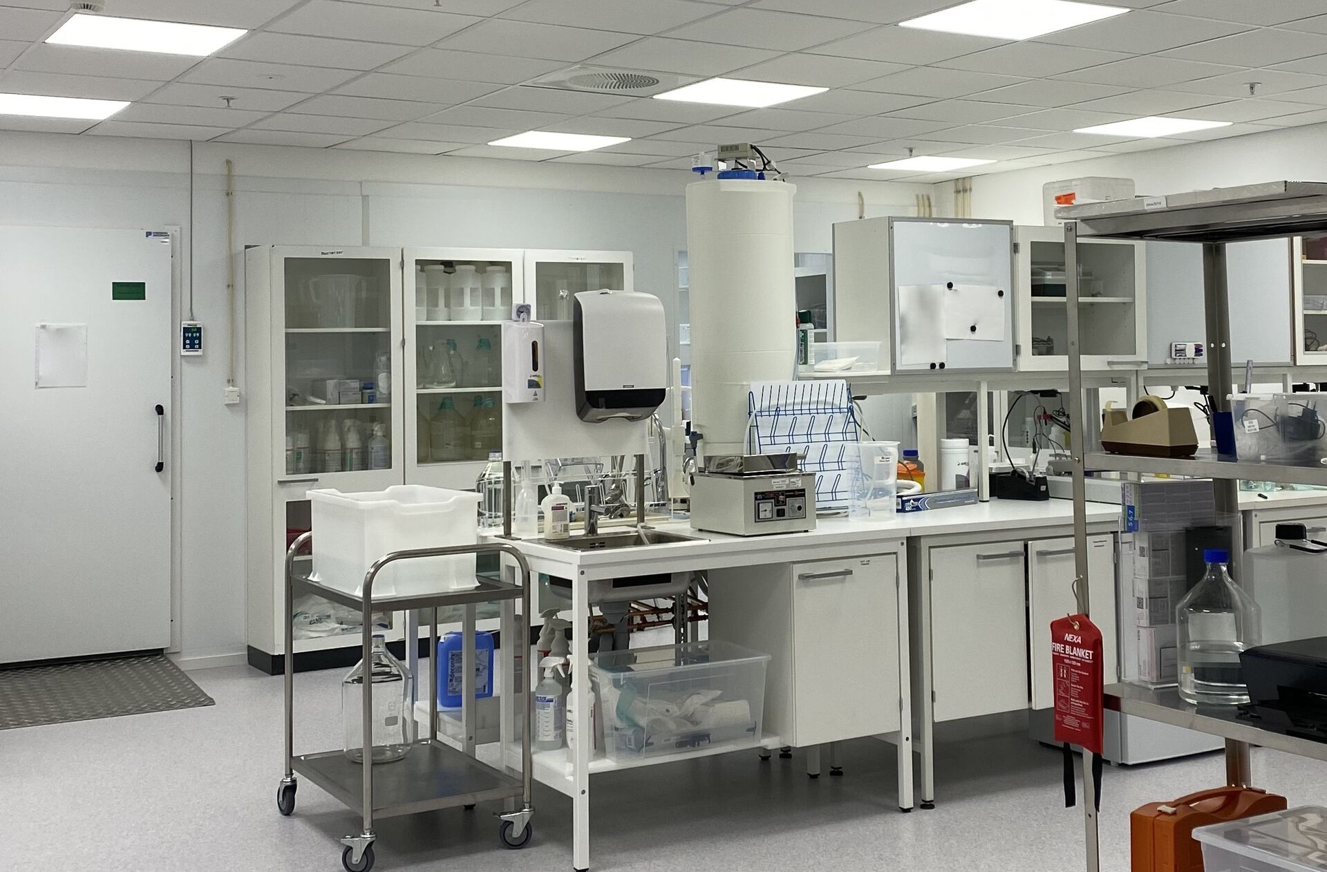 laboratorie, arbeidsbenk