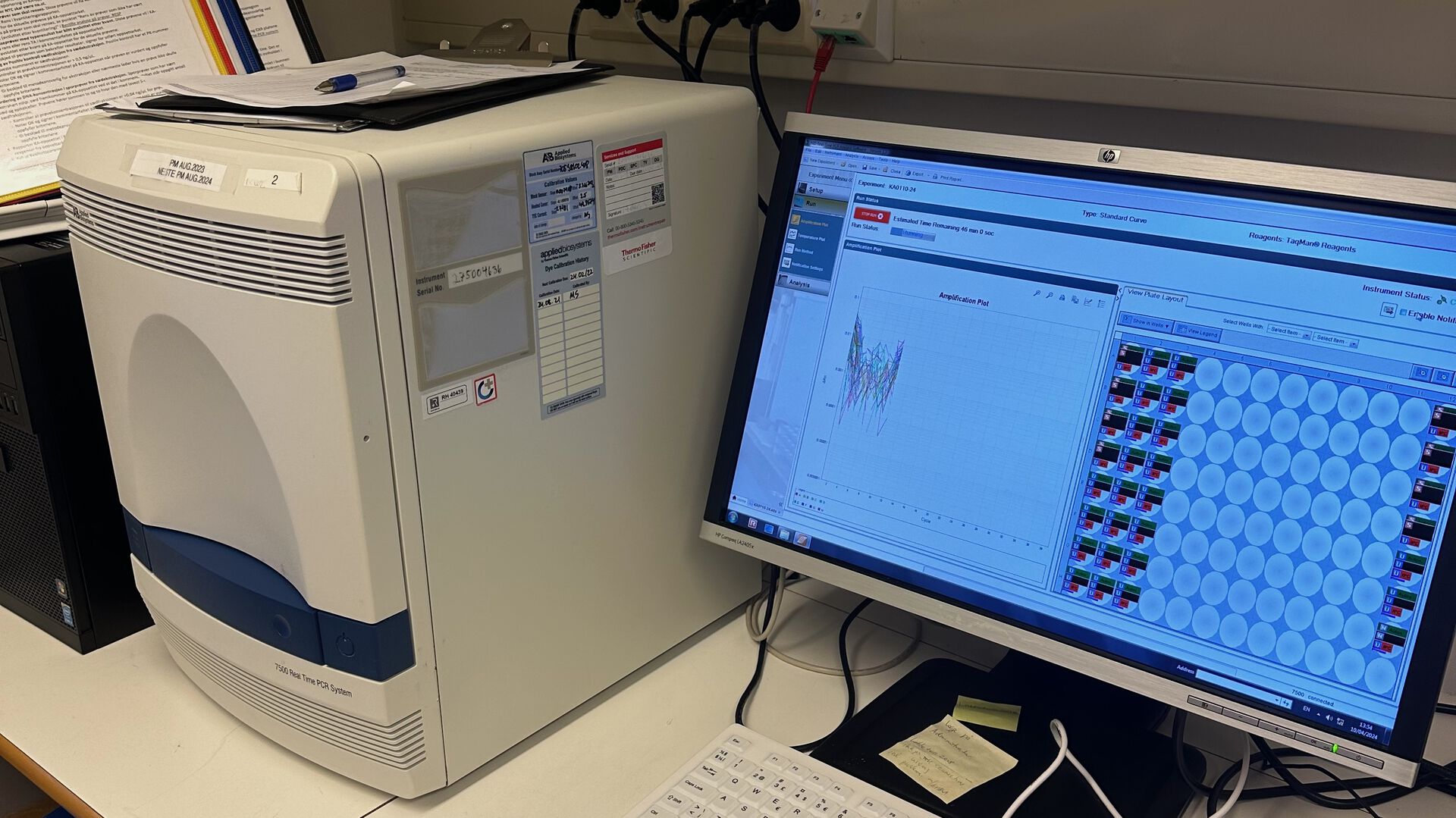 qPCR-maskin